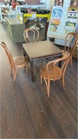Vintage Table w/ 4 chairs