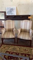 Pair of Cushioned Chairs