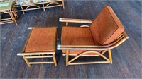"Ficks Reed" Mid-Century Modern Club Chair w/