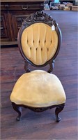 Victorian Side Chair Rosewood