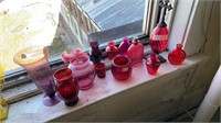 Red Glass Lot