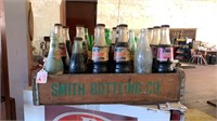 Smith bottling wood crate with bottles
Frostie,