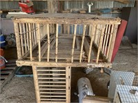 Vintage Wooden Chicken Coop