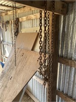 Lot of Various Length Sturdy Chains