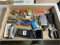 Assorted Knifes, Watches, & Electronics