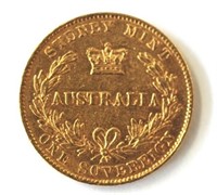 Australian Gold Sovereign 1870 Sydney Mint