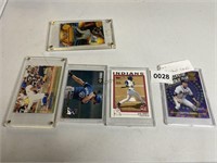 Assorted Baseball Cards w/ Rookies