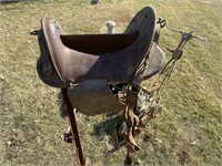 US Military Saddle Stamped 1941
