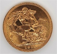 Australian Gold Sovereign 1911 Sydney