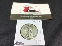 1927 S Half Dollar