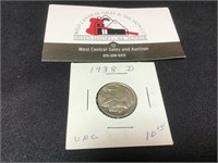 1938 D Buffalo Nickel