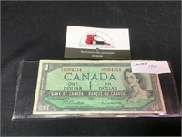 1954 Canada One Dollar