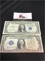 1928 A and 1935 D Silver Certificate