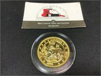 1876 Gold Liberty Coin-COPY