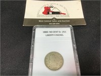 1883 Liberty V Nickel