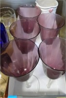 Flat of Purple Stem ware