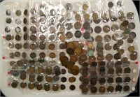 Quantity of old British pennies & half pennies