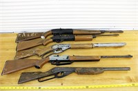 Large lot of vintage BB guns