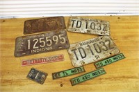 Pre 1955 license plates
