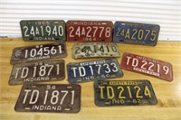 Pre 1966 license plates