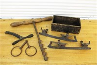 Antique hand tools and more