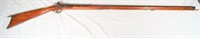 antique percussion rifle- no markings- long gun