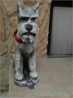 Schnauzer Statue