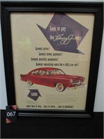 Framed Henry J Advertising