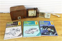 Vintage radios, clocks & more!