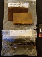 Vintage Cigarette Paper Holder & Corn Shucker
