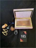 Jewelry Box & Earrings