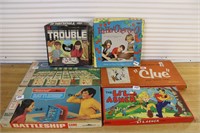 Lot of vintage board games