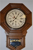 Regulator Calendar Clock