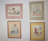Set of Children Framed Prints