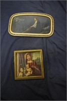 Pair Religious Framed Prints