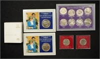 Group of Australian & UK commemorative coins