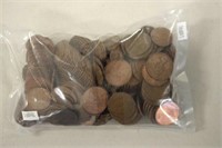 Large qnty of Australian pennies & half pennies