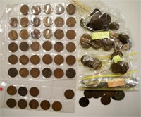 Large quantity of Australian pennies 1911-1920