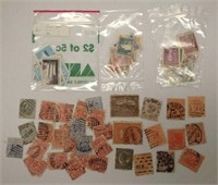 Small quantity world postage stamps