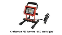 Craftsman LED Work Light 750 Lumens