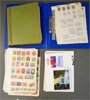 Two albums of world stamps