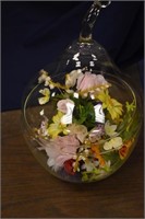 Floral in glass bowl