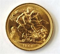 Great Britain Gold Sovereign 1963