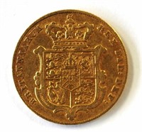 Great Britain 1826 Gold Sovereign
