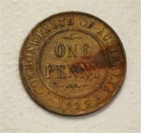 Australian 1925 penny