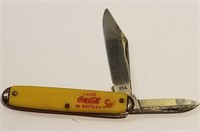 Vtg advertisement Coca-Cola USA pocket knife