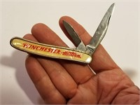 Vtg advertisement Winchester Colonial pocket knife
