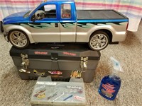 Traxx 1/10 scale radio powered truck & 100s parts