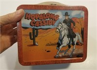 Miniature cowboy Hopalong Cassidy lunch box new