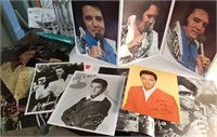 Fan club packet of Elvis photos vintage collection